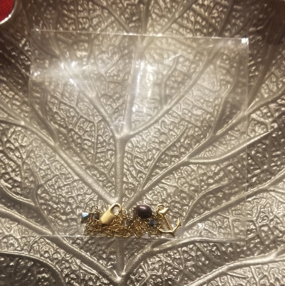 Anchor charm dangle anklet - Picture 4 of 4